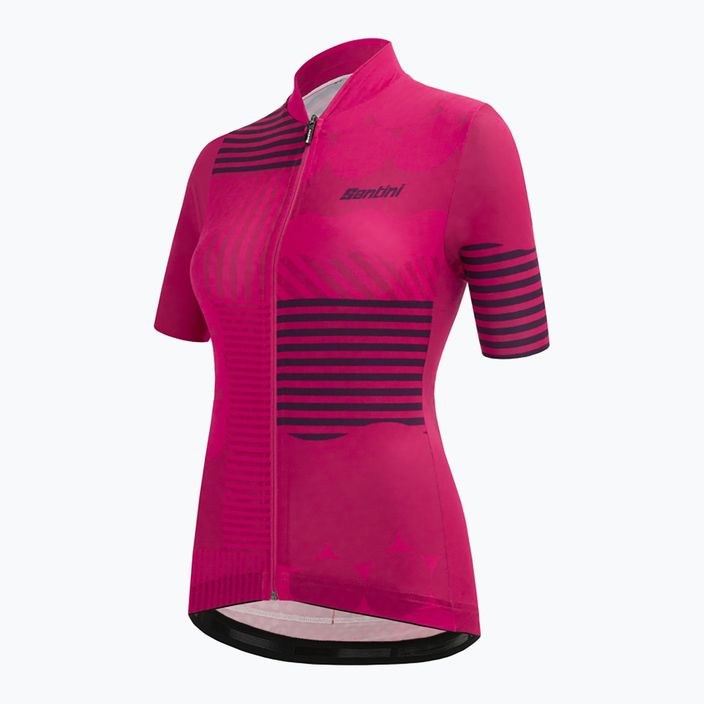 Santini Giada Optic γυναικεία ποδηλατική φανέλα ροζ 2S95475GIADAOPTILAS 3