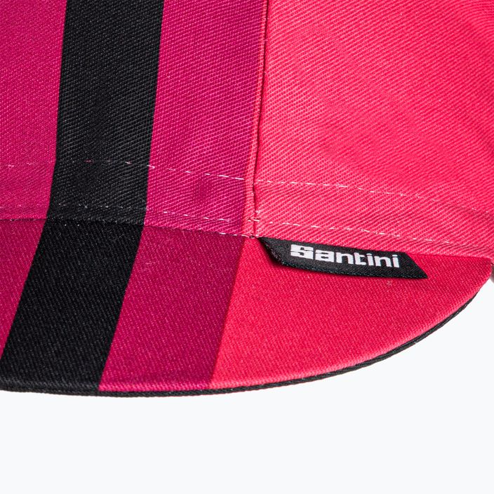 Santini Bengal ποδηλατικό καπέλο κόκκινο 2S460COTBENGRSUNI 7