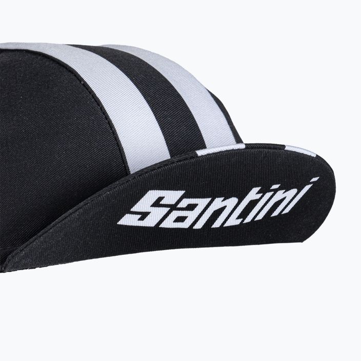 Santini Bengal ποδηλατικό καπέλο μαύρο 2S460COTBENGNEUNI 6