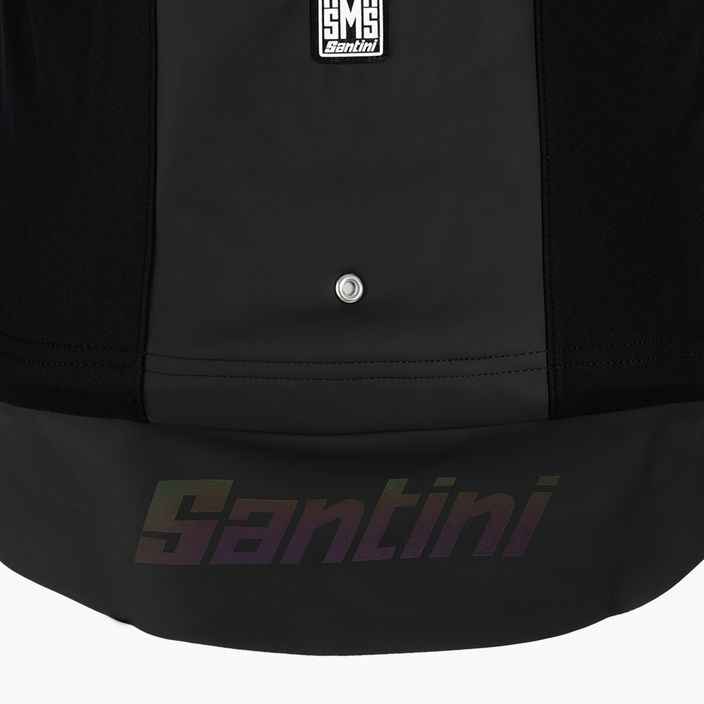 Ανδρικό Santini Vega Multi Με Κουκούλα μπουφάν ποδηλασίας μαύρο 3W50875VEGAMULT 6