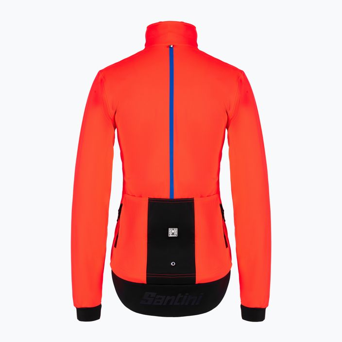 Γυναικείο μπουφάν ποδηλασίας Santini Vega Multi πορτοκαλί 3W508L75VEGAMULT 2