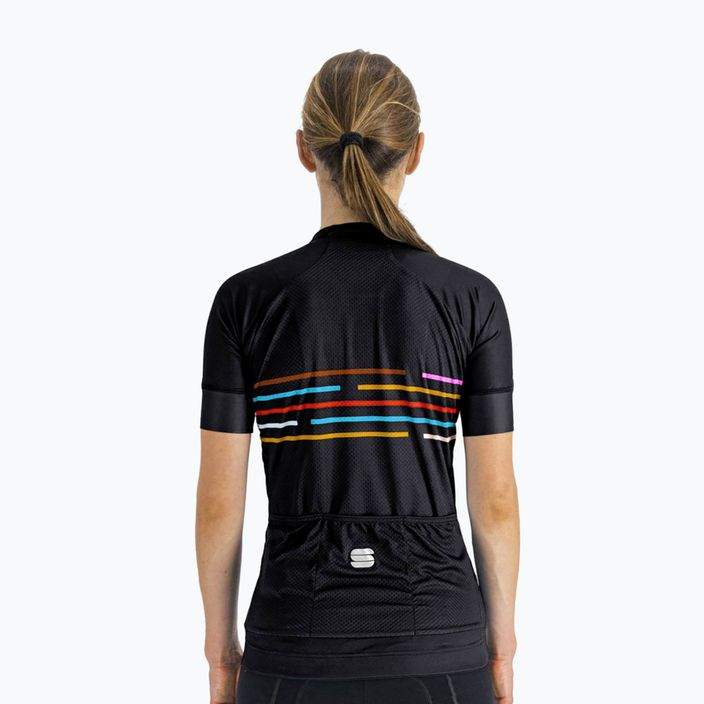 Sportful Vélodrome γυναικεία ποδηλατική φανέλα μαύρο 1121032.002 2
