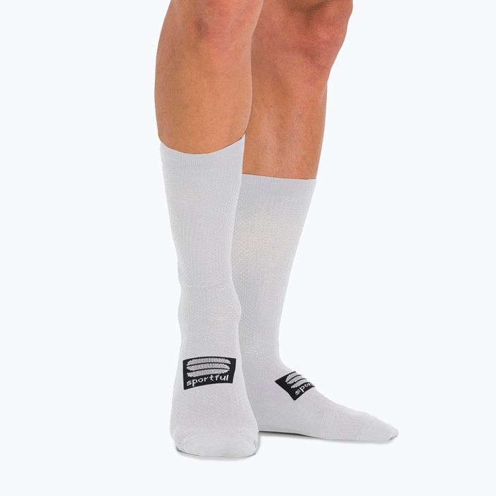 Sportful Pro ανδρικές ποδηλατικές κάλτσες λευκό 1123043.101