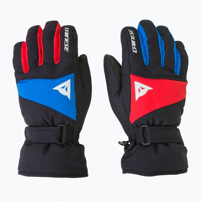 Παιδικά γάντια σκι Dainese Hp Scarabeo black taps/high risk red/lapi 3