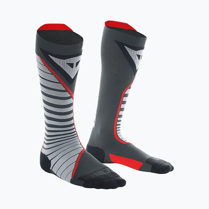 Dainese Thermo Long κάλτσες σκι μαύρο/κόκκινο 4