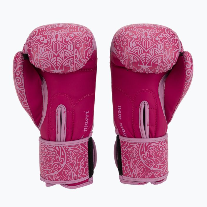 Γάντια πυγμαχίας LEONE 1947 Μαορί ροζ GN070 2
