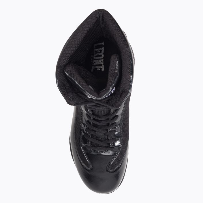 LEONE 1947 Legend Παπούτσια πυγμαχίας μαύρα CL101/01 6