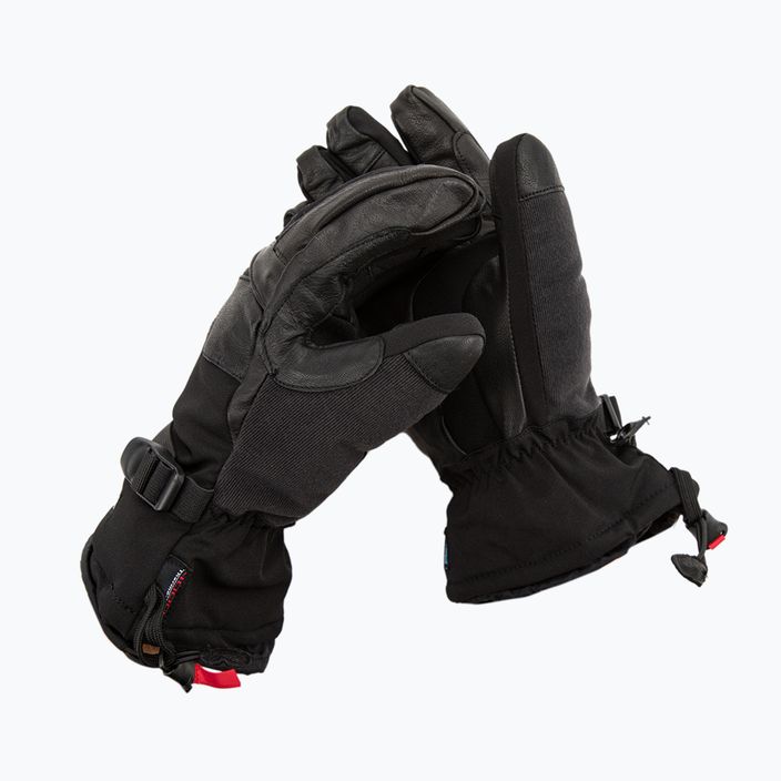 Ανδρικά γάντια snowboard Level Ranger Leather μαύρο 2091