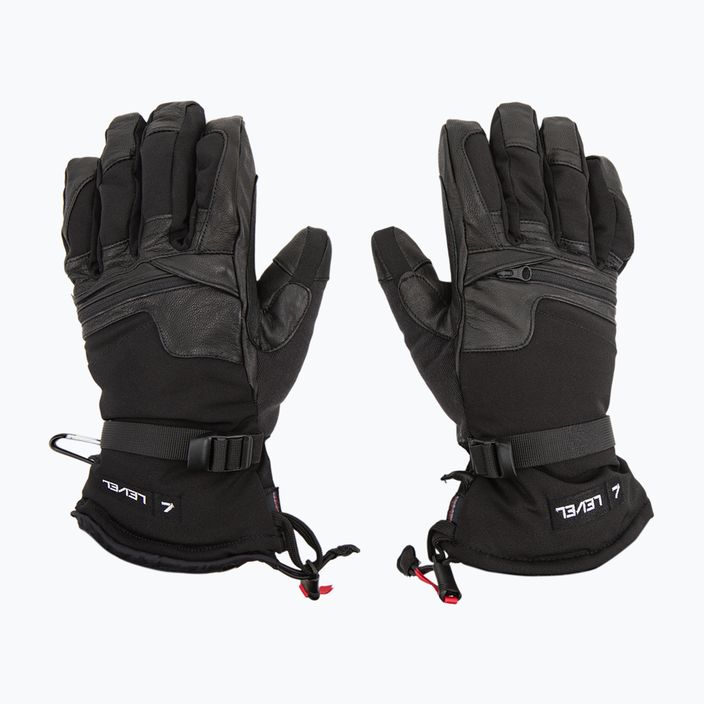 Ανδρικά γάντια snowboard Level Ranger Leather μαύρο 2091 3