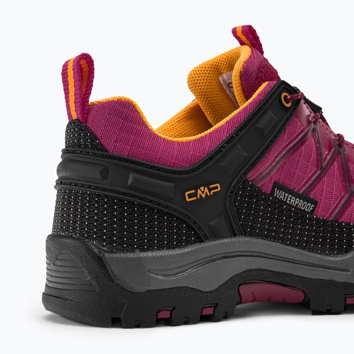 CMP παιδικές μπότες πεζοπορίας Rigel Low Wp ροζ 3Q54554/06HE 8