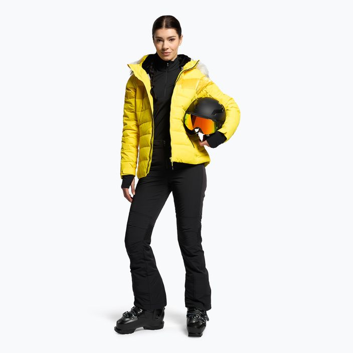 Γυναικείο μπουφάν σκι CMP κίτρινο 30W0686/R411 2