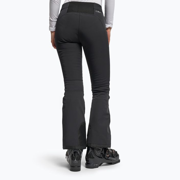 Γυναικείο παντελόνι σκι CMP μαύρο 30A0866/U901 4