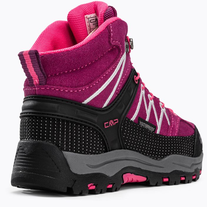 CMP Rigel Mid παιδικές μπότες πεζοπορίας ροζ 3Q12944 8