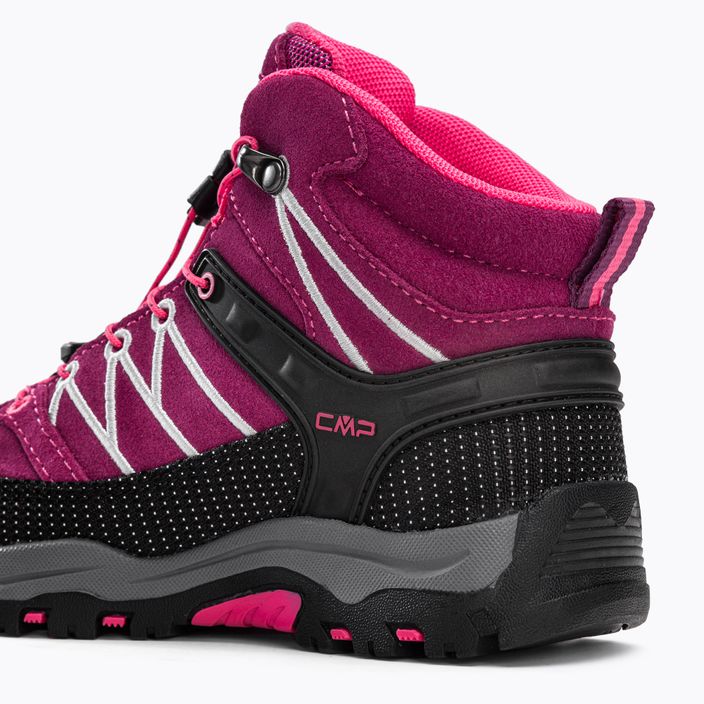 CMP Rigel Mid παιδικές μπότες πεζοπορίας ροζ 3Q12944 10