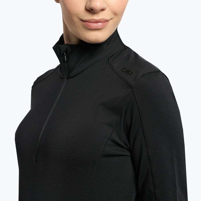 Γυναικείο φούτερ σκι CMP μαύρο 30L1086/U901 5