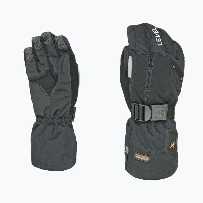 Ανδρικά γάντια σκι Level Star μαύρο 6