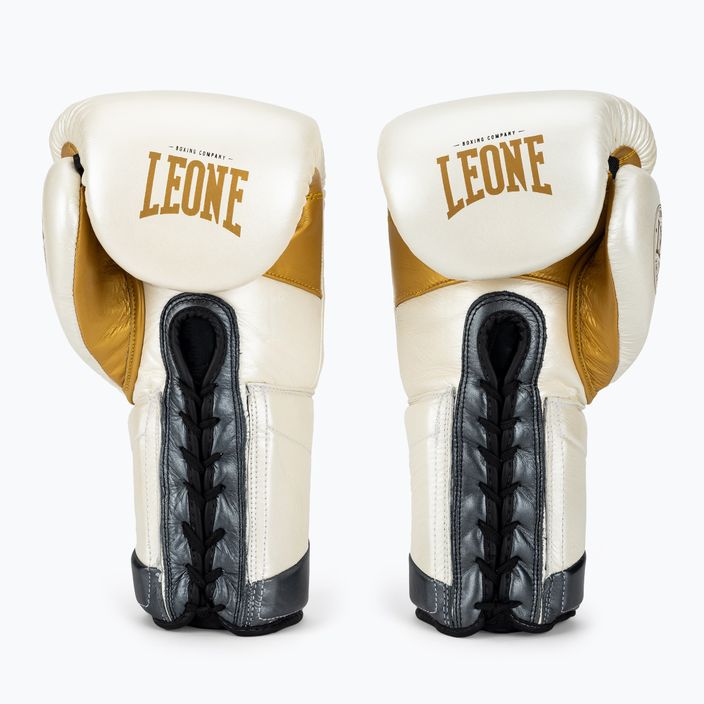 Γάντια πυγμαχίας LEONE 1947 Authentic 2 λευκά 2