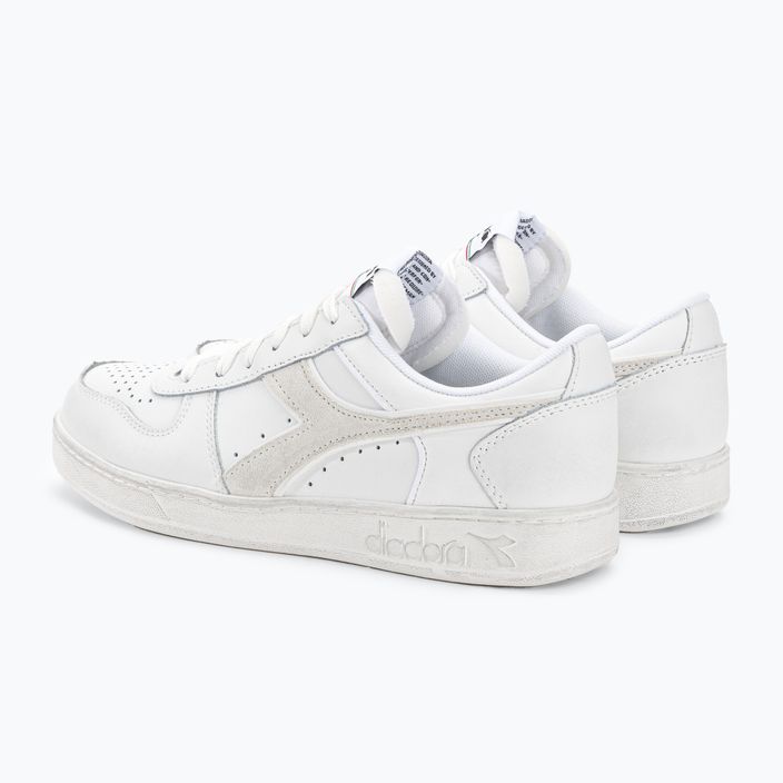 Diadora Magic Basket Low Icona Leather λευκά/λευκά παπούτσια 3