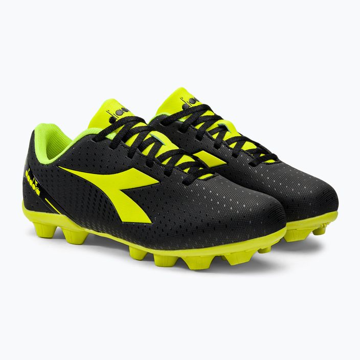 Diadora Pichichi 5 MD Jr παιδικά ποδοσφαιρικά παπούτσια μαύρα DD-101.178796-C0004-35 4