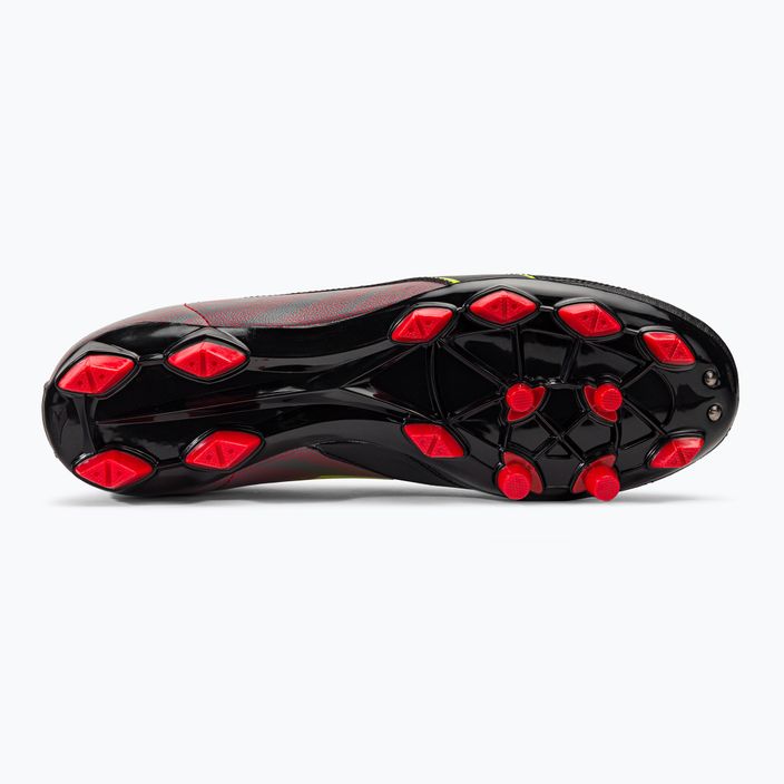 Ανδρικά ποδοσφαιρικά παπούτσια Diadora Brasil Elite Veloce R LPU μαύρο και κόκκινο DD-101.179181-D0136-39 5