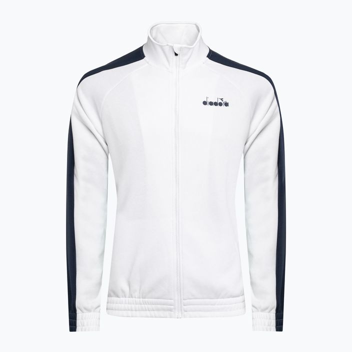 Ανδρικό μπουφάν τένις Diadora Fz Jacket λευκό DD-102.179121-20002