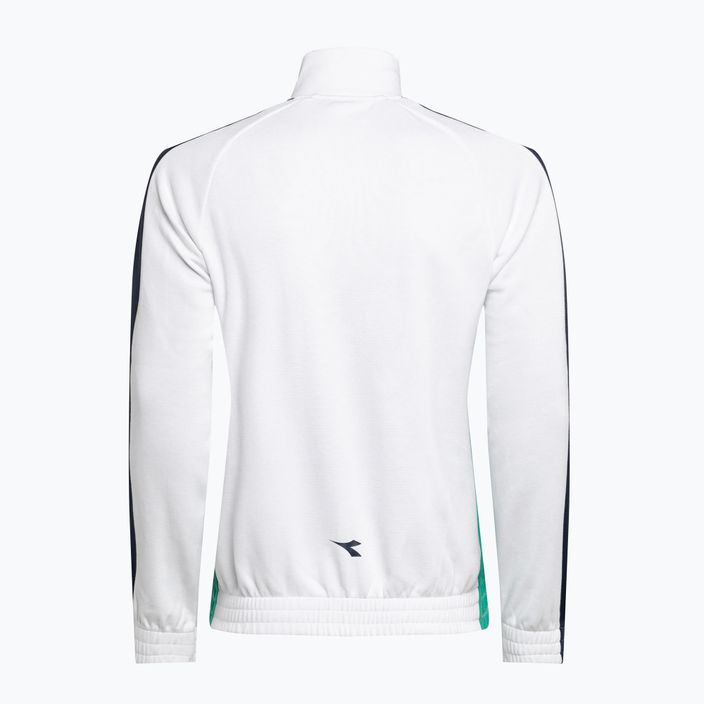 Ανδρικό μπουφάν τένις Diadora Fz Jacket λευκό DD-102.179121-20002 2