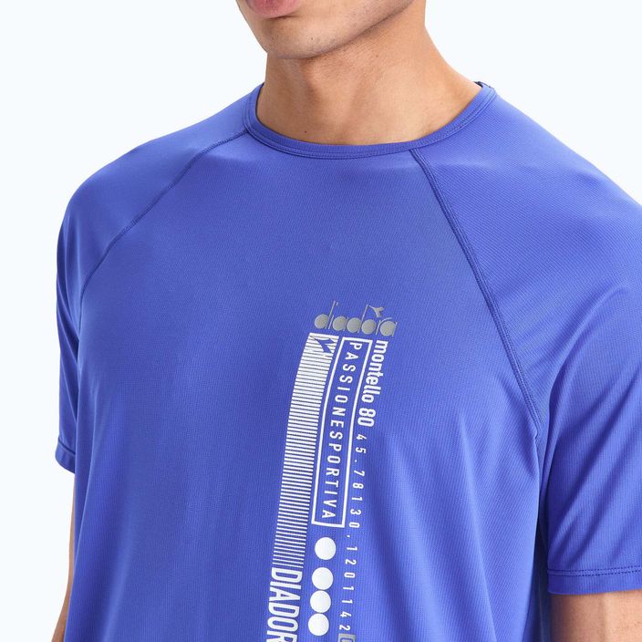 Ανδρικό αθλητικό πουκάμισο Diadora Super Light Be One μπλε DD-102.179160-60050 4