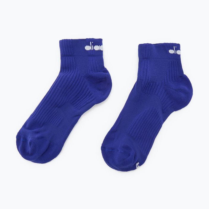 Diadora Cushion Quarter Socks κάλτσες για τρέξιμο μπλε DD-103.176779-60050