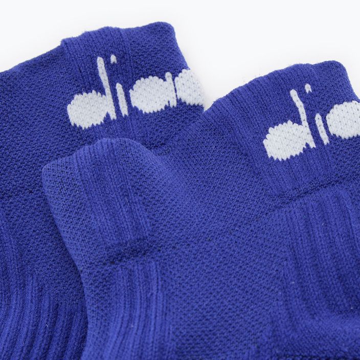 Diadora Cushion Quarter Socks κάλτσες για τρέξιμο μπλε DD-103.176779-60050 2