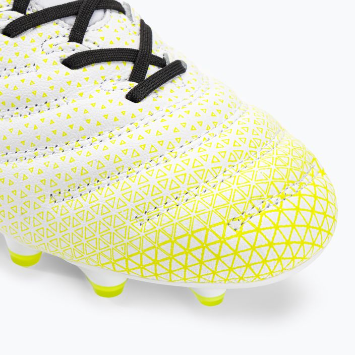 Ανδρικά ποδοσφαιρικά παπούτσια Diadora Brasil Elite Tech GR LPX λευκό/μαύρο/κίτρινο φλούο 7