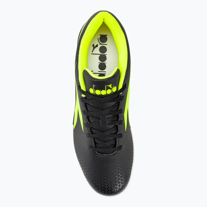 Ανδρικά ποδοσφαιρικά παπούτσια Diadora Pichichichi 6 TFR μαύρο/κίτρινο fi dd/λευκό 6