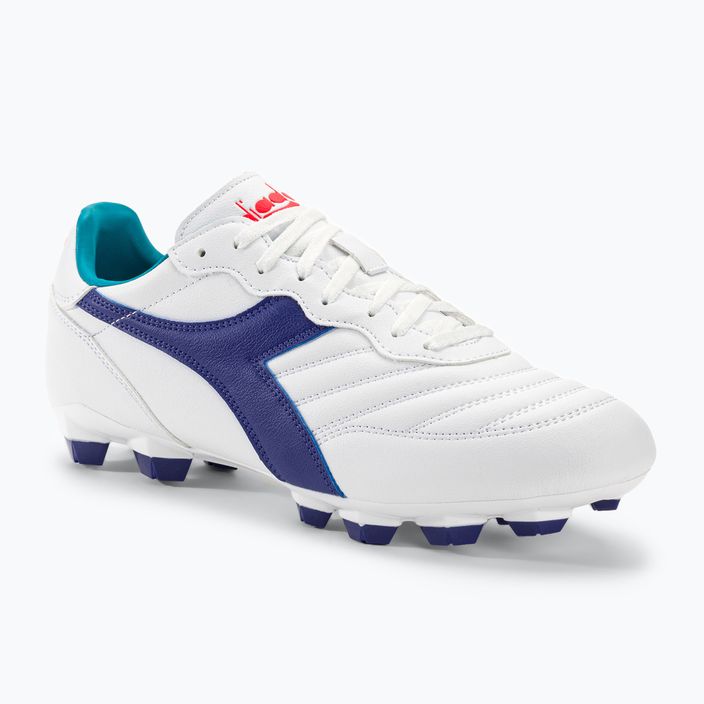 Ανδρικά ποδοσφαιρικά παπούτσια Diadora Brasil 2 R LPU λευκό/μαύρο