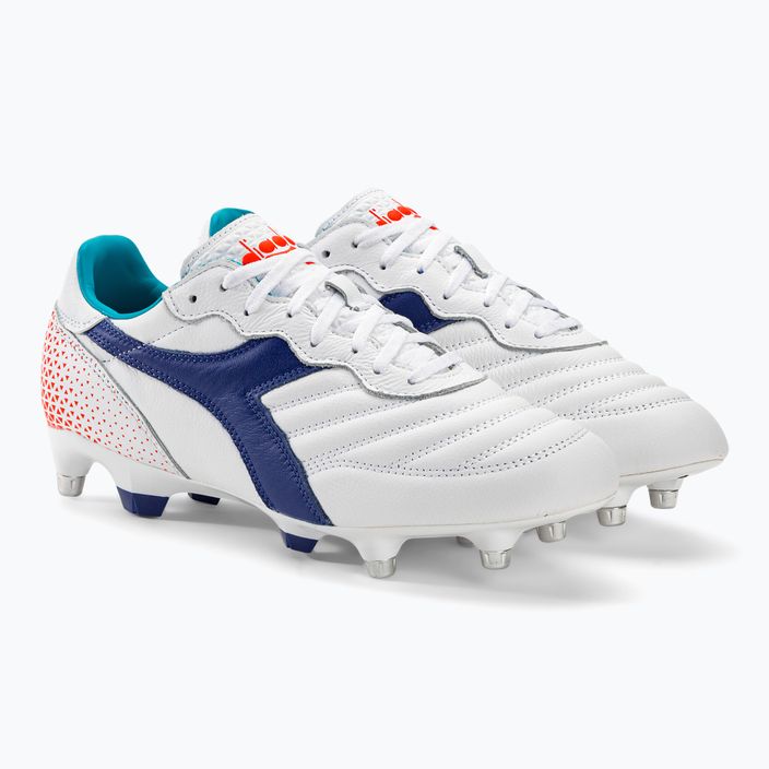 Ανδρικά ποδοσφαιρικά παπούτσια Diadora Brasil GR LT+ MPH λευκό/ναυτικό 4