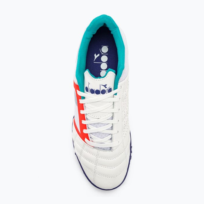 Ανδρικά ποδοσφαιρικά παπούτσια Diadora Brasil Sala Cup TF λευκό/ναυτικό 6