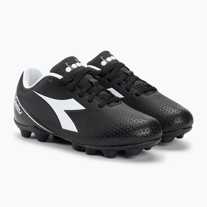 Παιδικά ποδοσφαιρικά παπούτσια Diadora Pichichi 6 MD JR μαύρο/λευκό 4