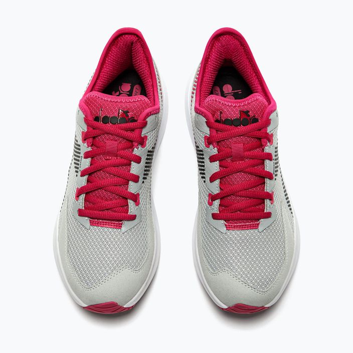 Γυναικεία αθλητικά παπούτσια Diadora Passo 3 silver dd/blk/rubine red c 13