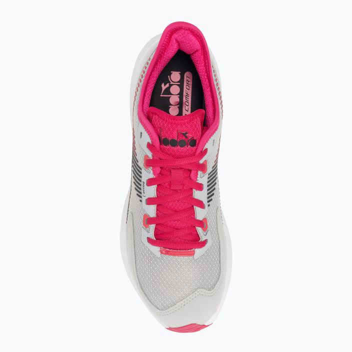 Γυναικεία αθλητικά παπούτσια Diadora Passo 3 silver dd/blk/rubine red c 6