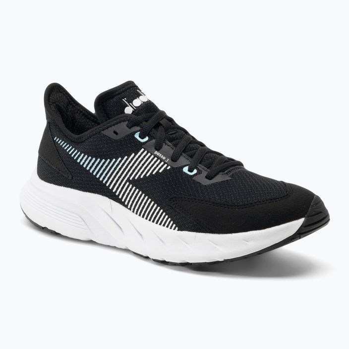 Γυναικεία αθλητικά παπούτσια Diadora Passo 3 μαύρο/λευκό/μπλε αρούμπα