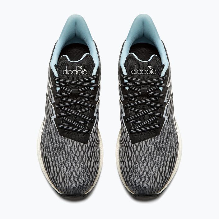 Ανδρικά παπούτσια Diadora Strada steel γκρι/μαύρο για τρέξιμο 13