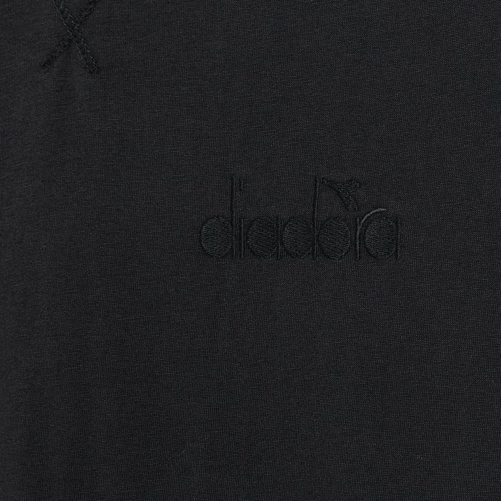 Diadora Athletic Logo μαύρο T-shirt 4