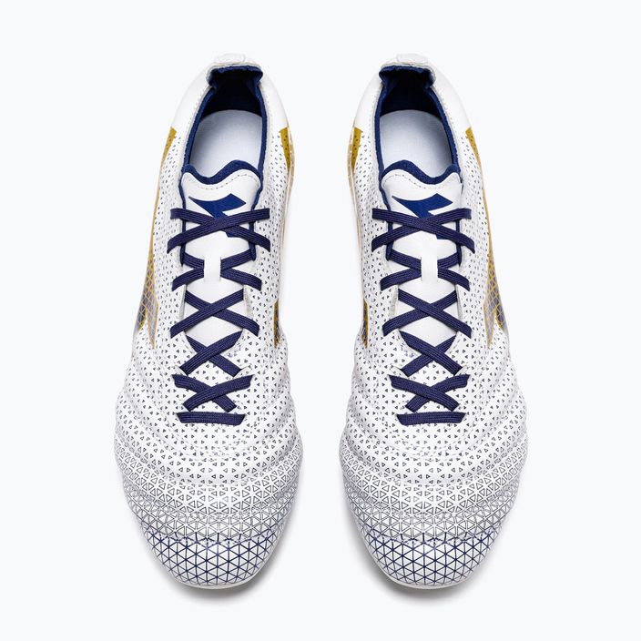 Ανδρικά ποδοσφαιρικά παπούτσια Diadora Brasil Elite GR LT LP12 λευκό/μπλε/χρυσό 11