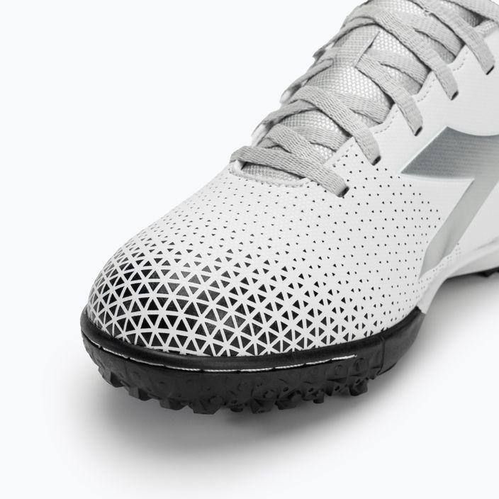 Ανδρικά ποδοσφαιρικά παπούτσια Diadora Pichichichi 6 TFR λευκό/ασημί/μαύρο 7