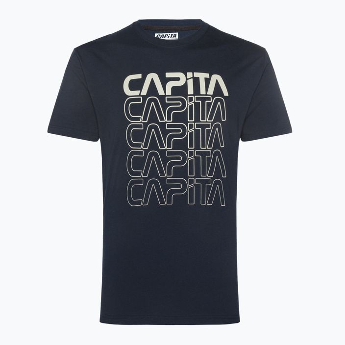 CAPiTA Worm washed navy T-shirt