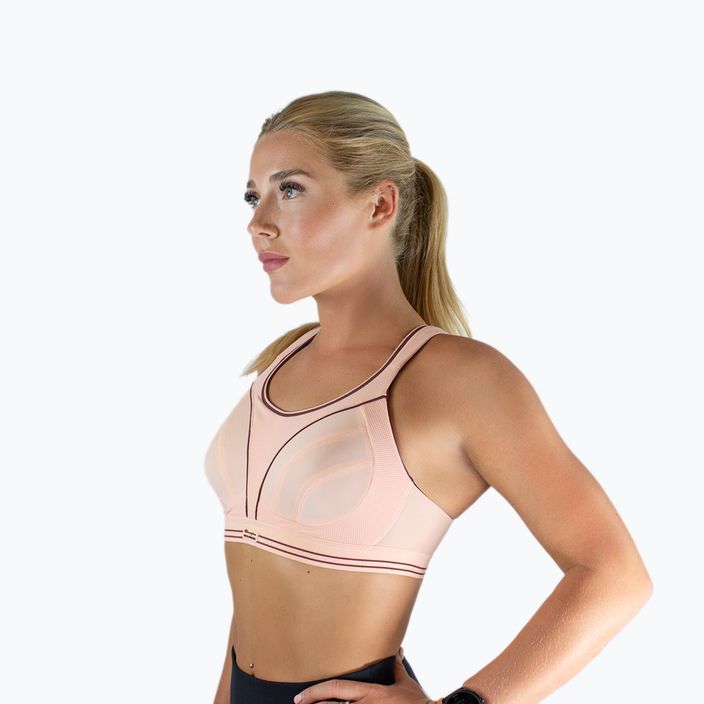 Shock Absorber Ultimate Run Bra ροζ λάμψη 3