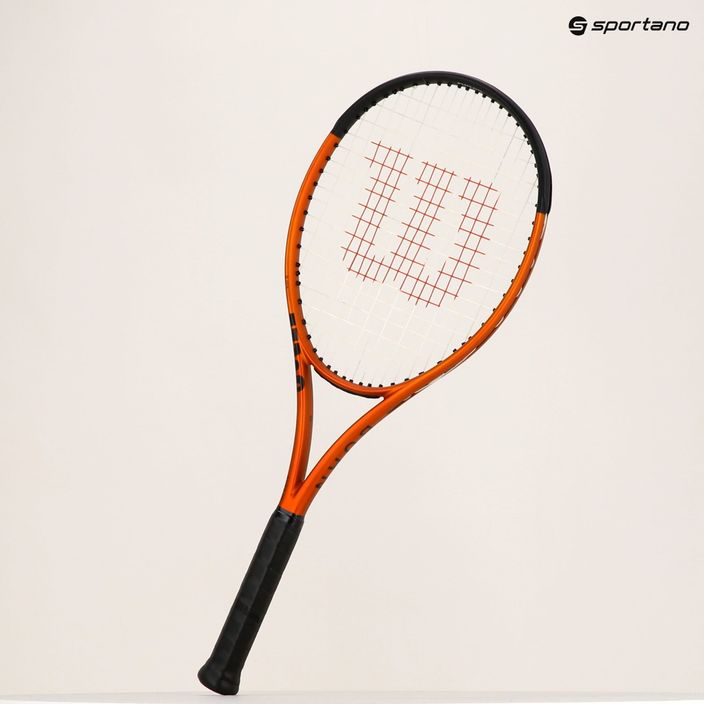 Wilson Burn ρακέτα τένις πορτοκαλί 100LS V5.0 πορτοκαλί WR109010 7