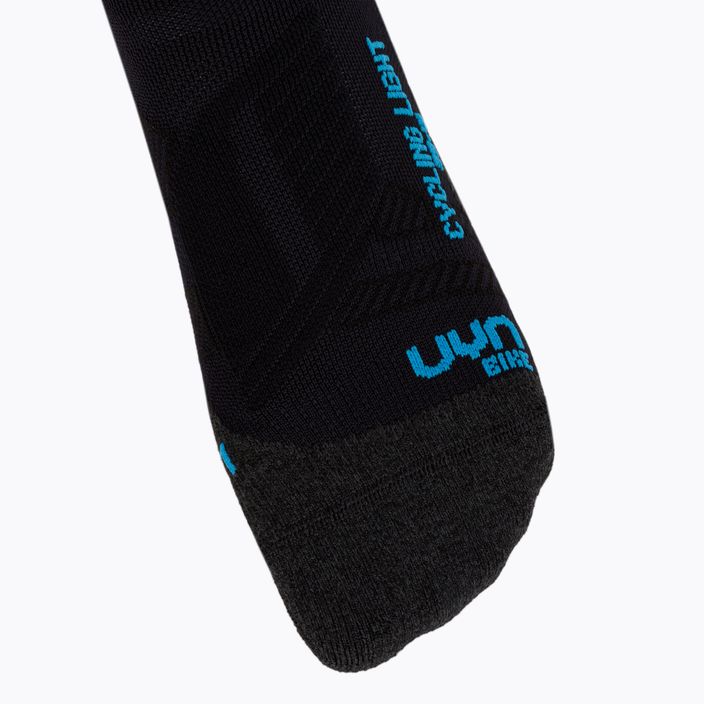 Ανδρικές κάλτσες ποδηλασίας UYN Light black /grey/indigo bunting 3