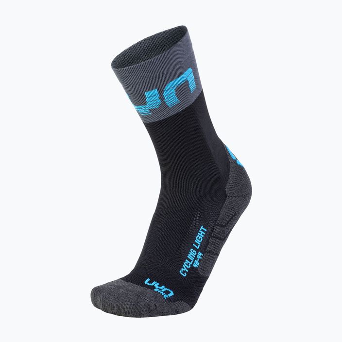 Ανδρικές κάλτσες ποδηλασίας UYN Light black /grey/indigo bunting 5