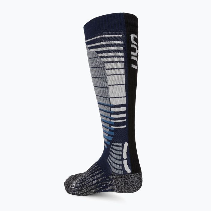 Ανδρικές κάλτσες snowboard UYN Ski Snowboard dark blue/grey melange 2