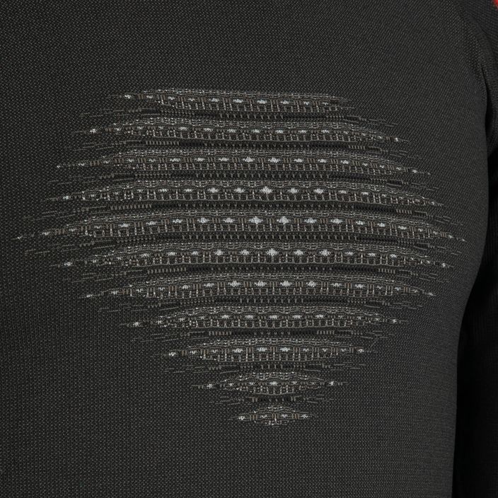 Ανδρικό θερμικό φούτερ UYN Evolutyon Comfort UW Shirt charcoal/white/red 3