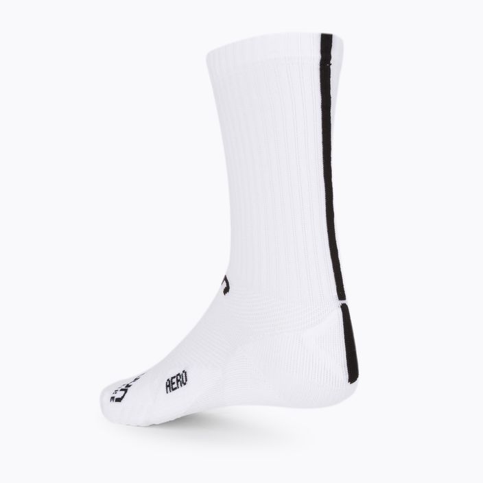 Ανδρικές κάλτσες ποδηλασίας UYN Aero white/black 2